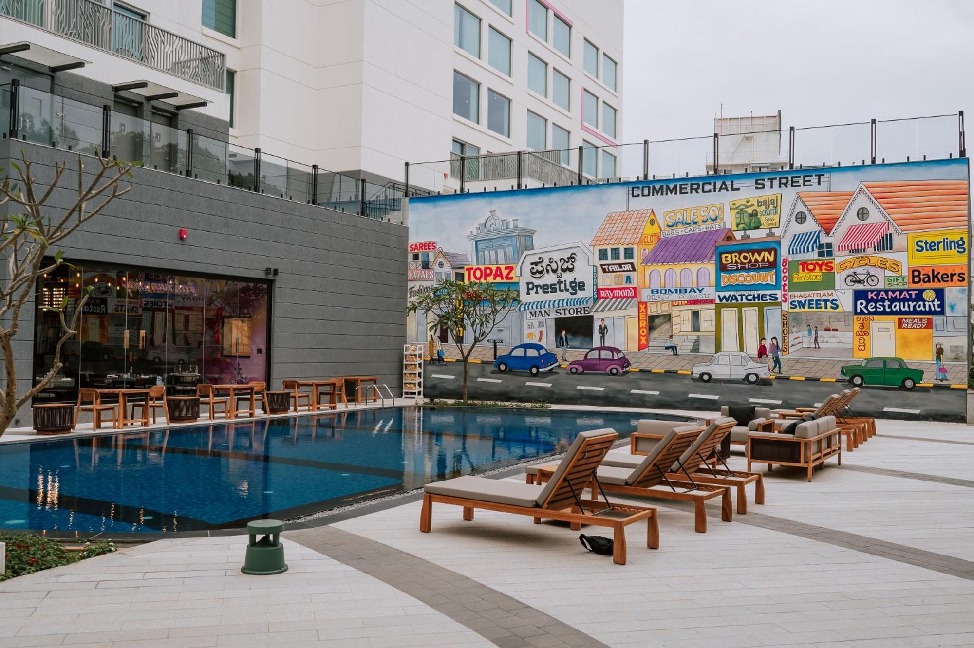 Moxy Bengaluru Airport Prestige Tech Cloud Devanahalli Exterior foto